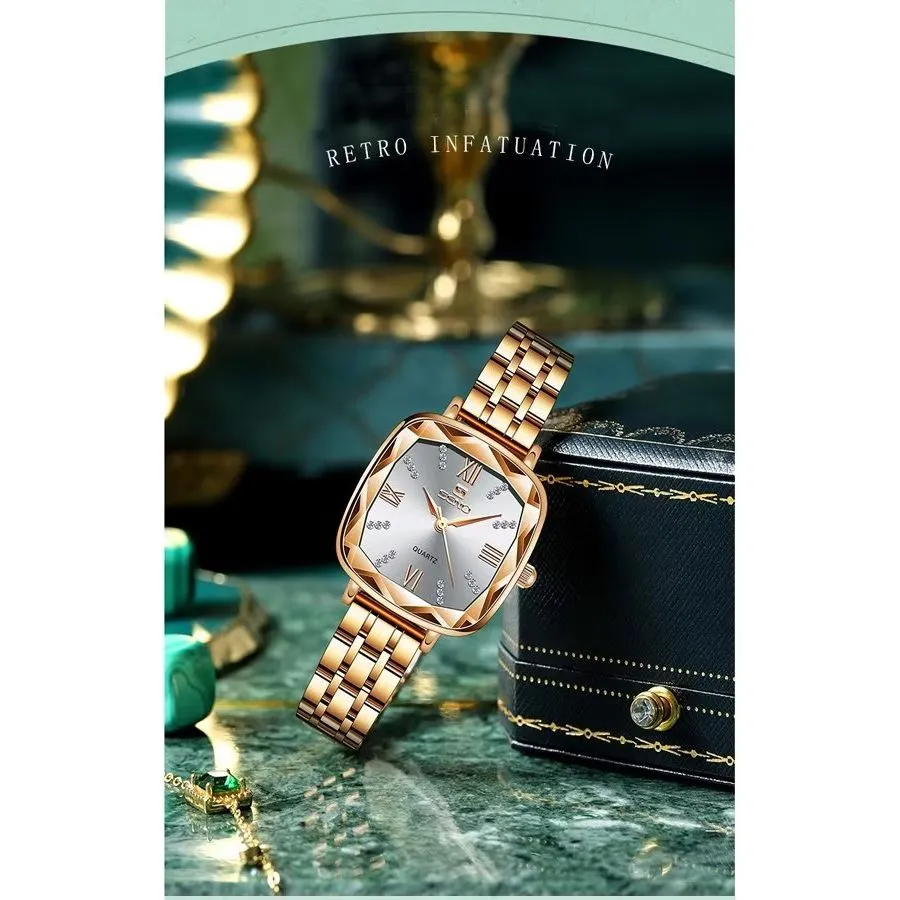 Diamoré Copper-Buckled Watch