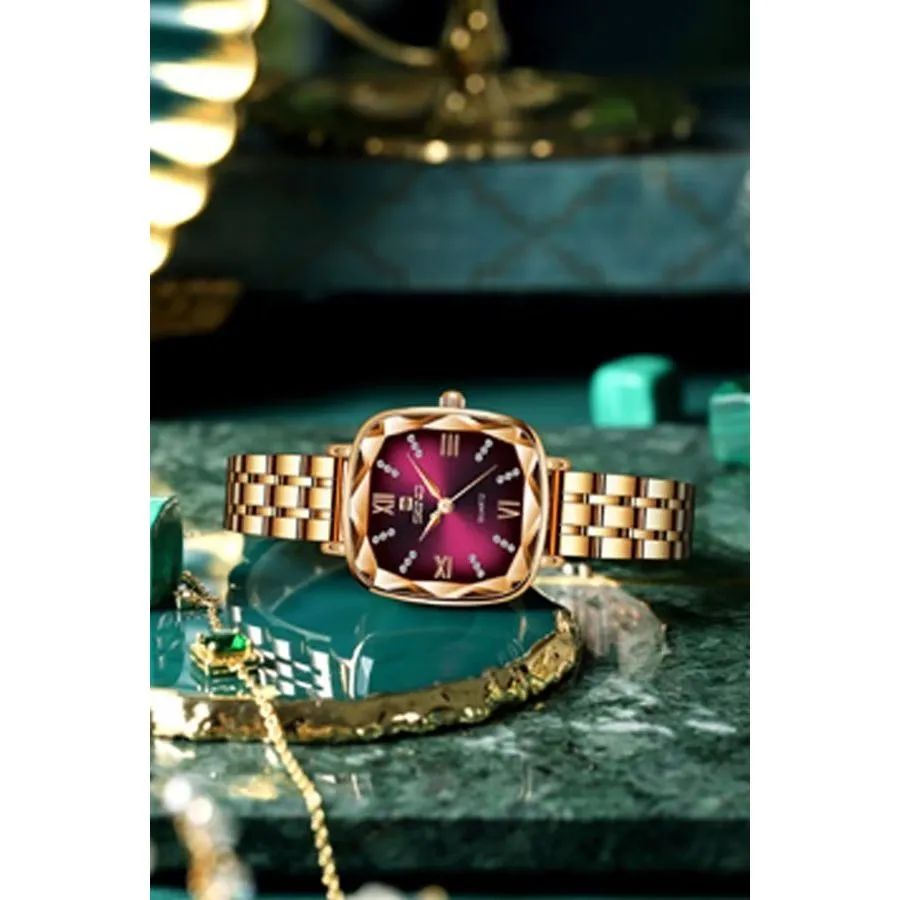 Diamoré Copper-Buckled Watch