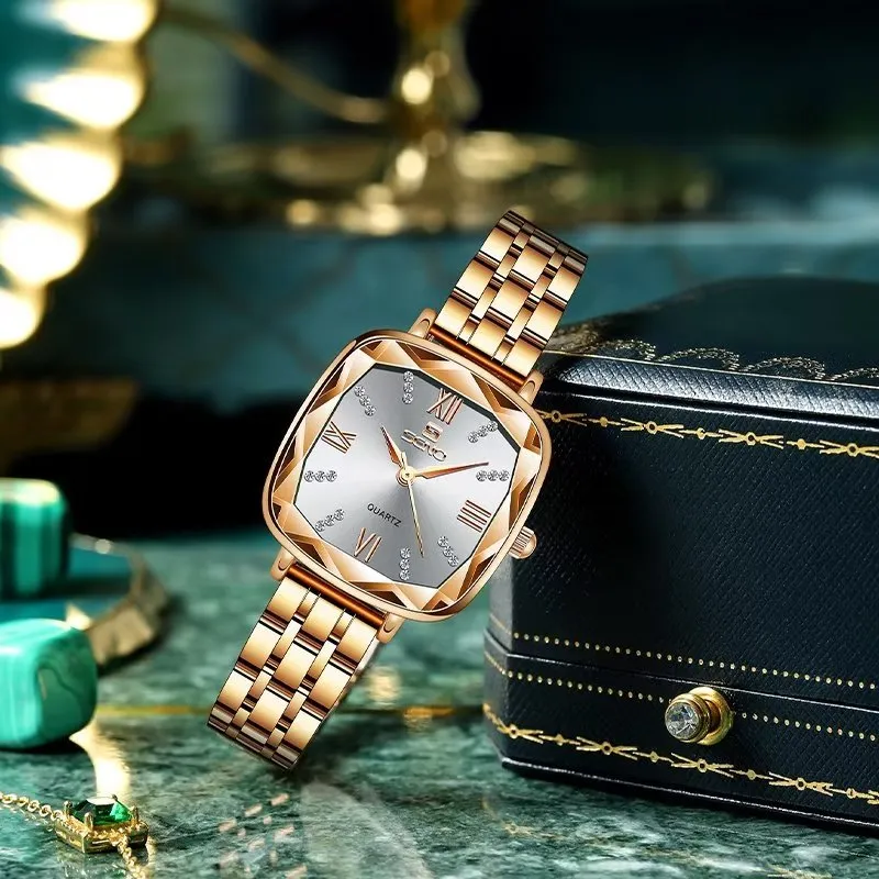 Diamoré Copper-Buckled Watch