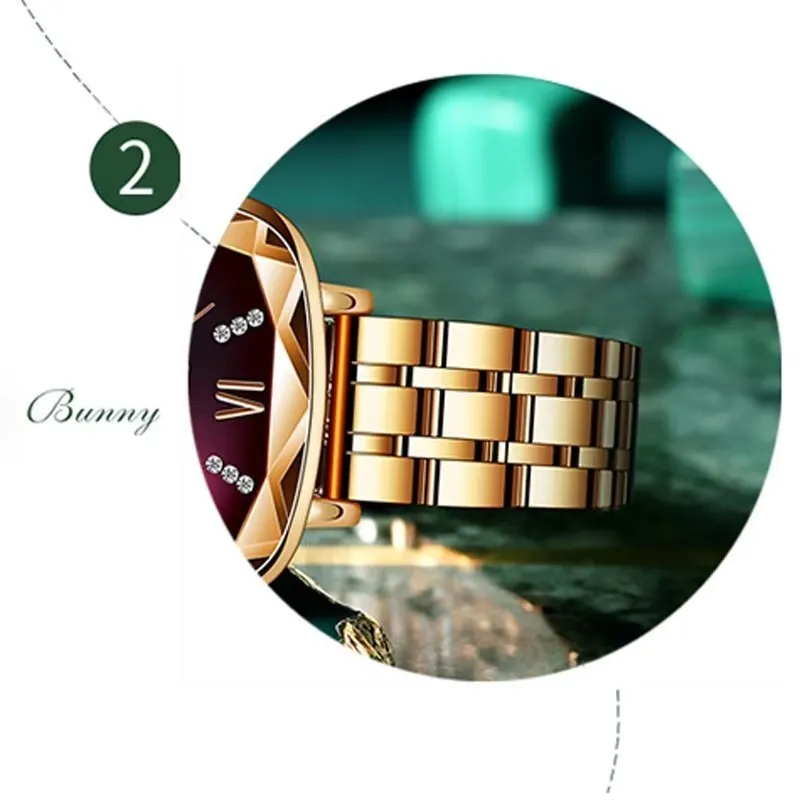 Diamoré Copper-Buckled Watch