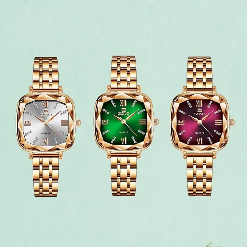 Diamoré Copper-Buckled Watch
