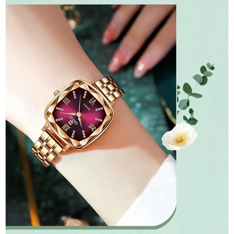 Diamoré Copper-Buckled Watch