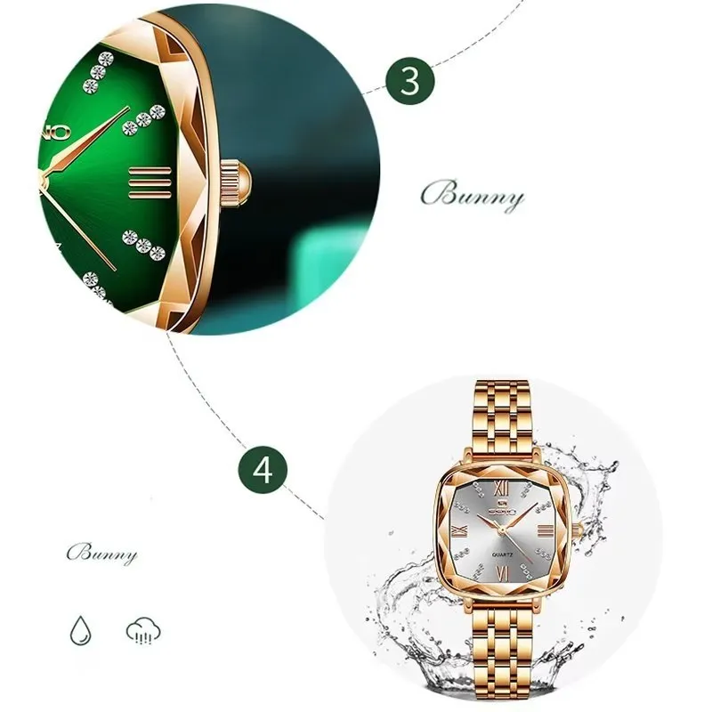 Diamoré Copper-Buckled Watch