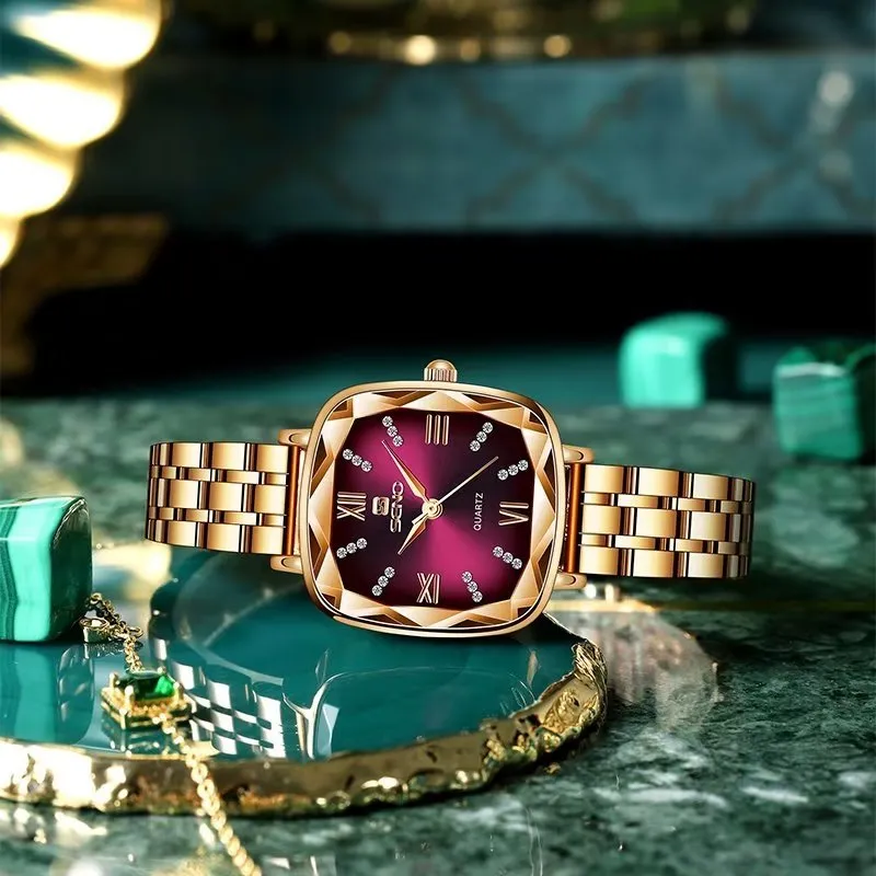 Diamoré Copper-Buckled Watch