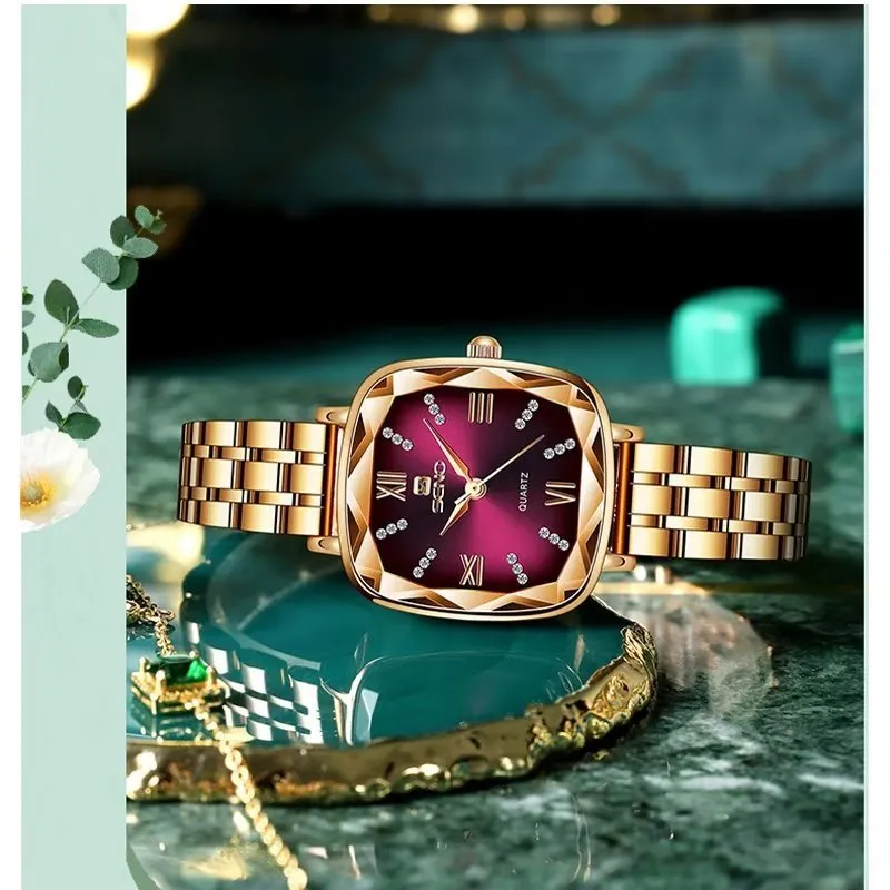 Diamoré Copper-Buckled Watch