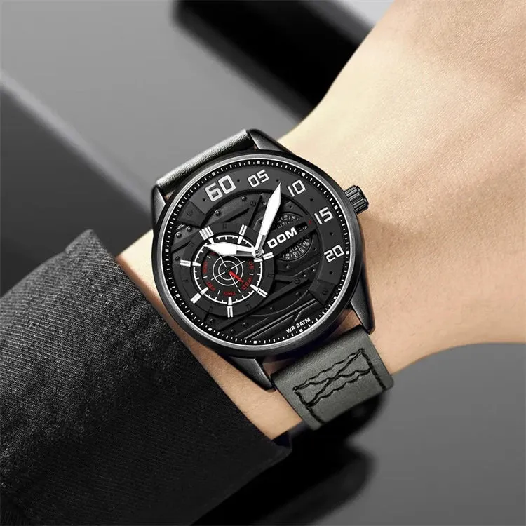 DOM 1328 Fashion Design quartz watch luminous style