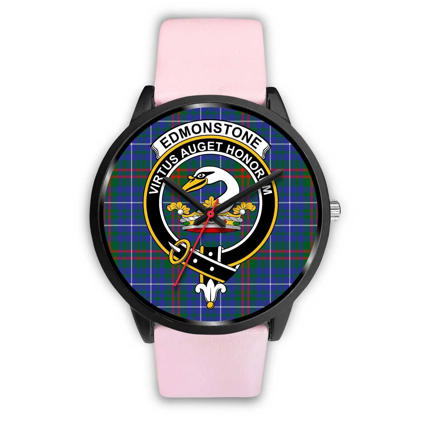 Edmonstone Clan Badge Tartan Black Watch