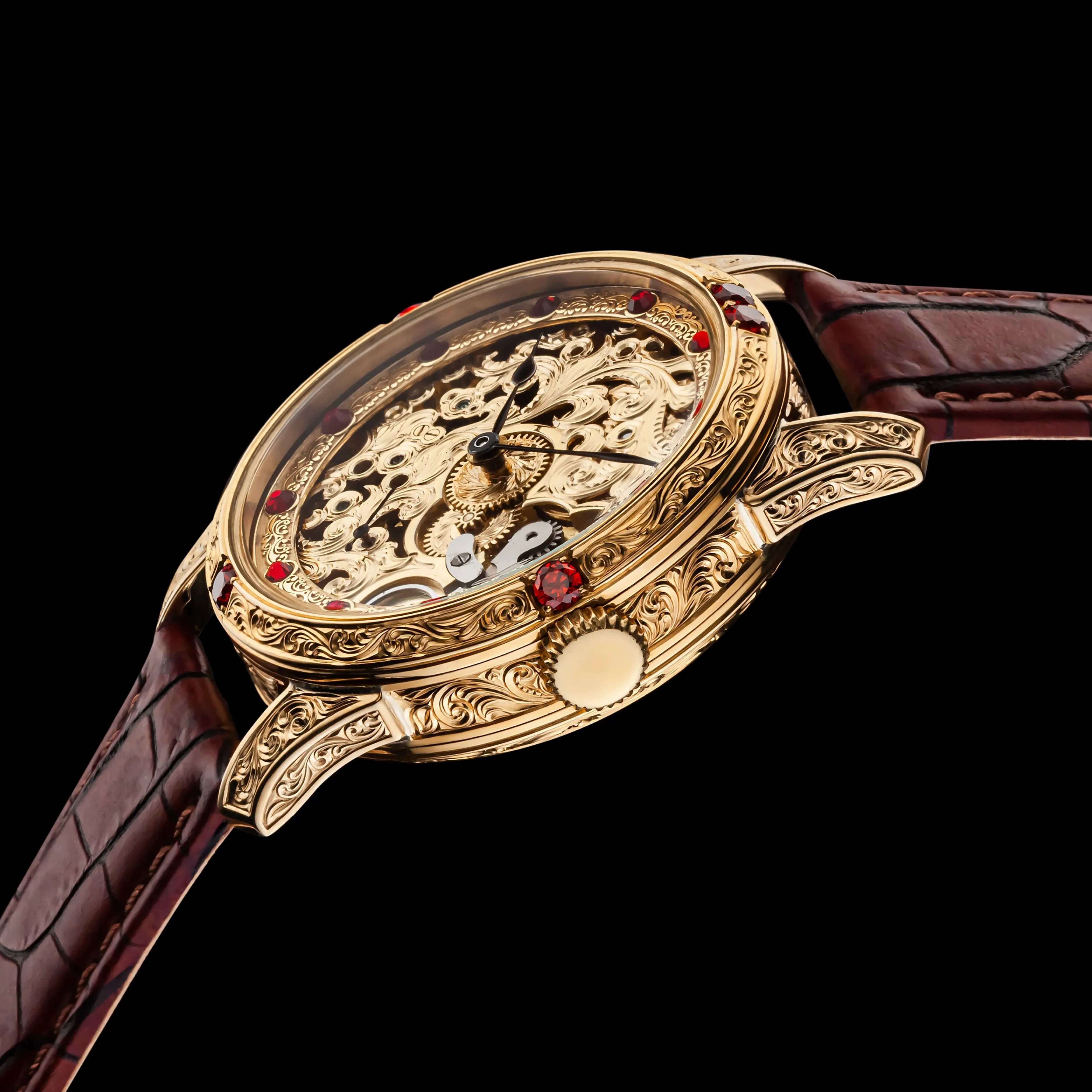 EMPIRE Men's Artisan Wristwatch fits 1920 Swiss Vintage Mechanical Movement