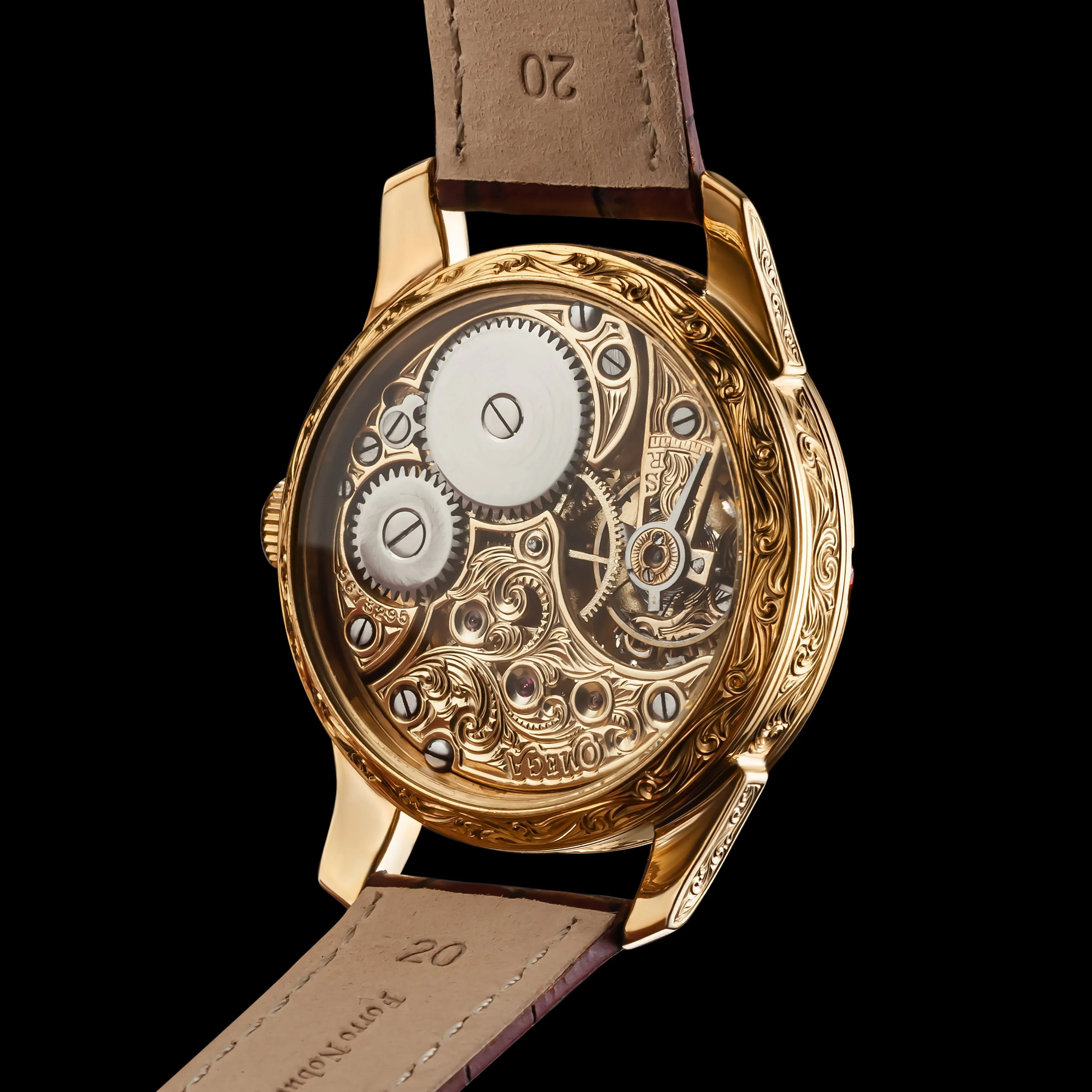 EMPIRE Men's Artisan Wristwatch fits 1920 Swiss Vintage Mechanical Movement