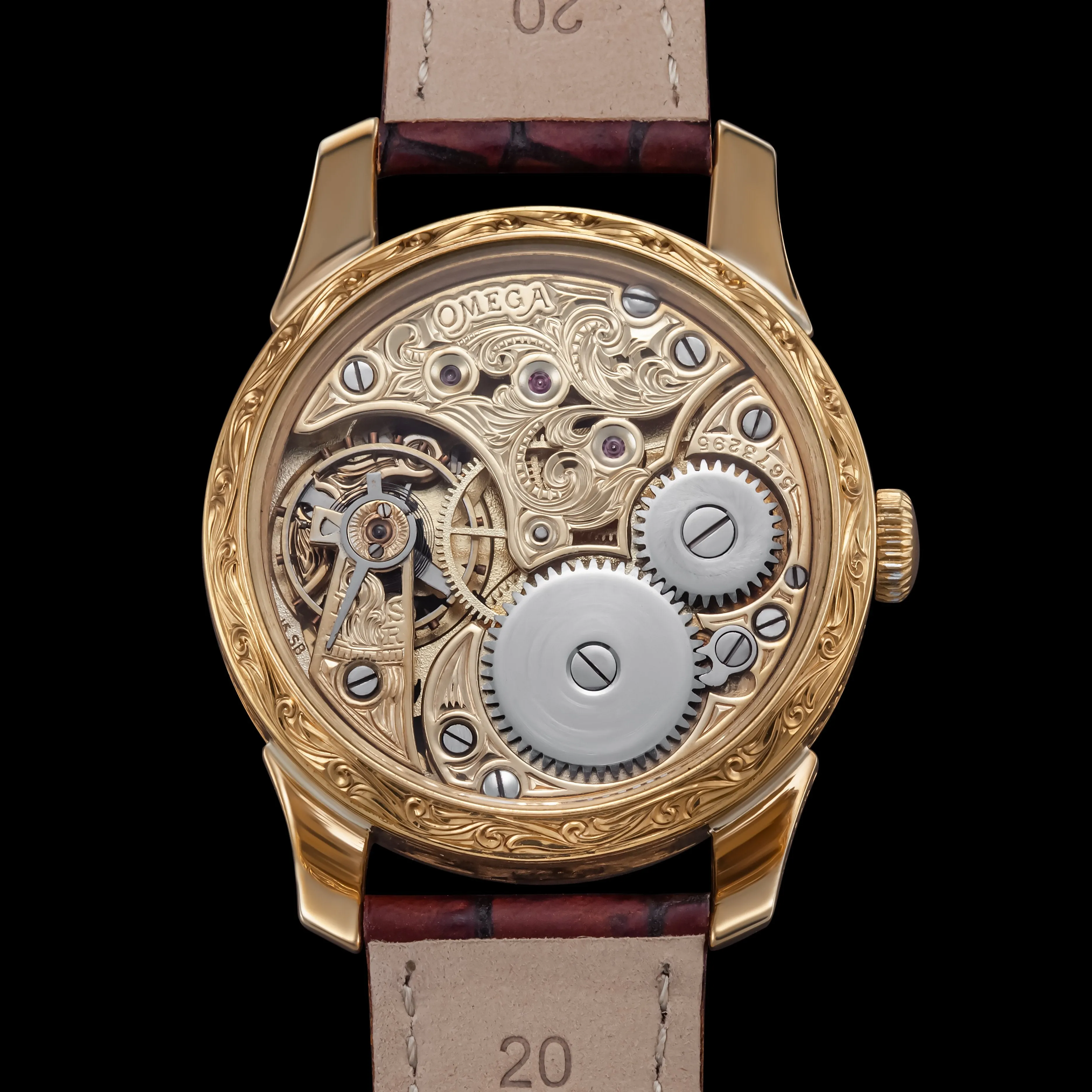 EMPIRE Men's Artisan Wristwatch fits 1920 Swiss Vintage Mechanical Movement