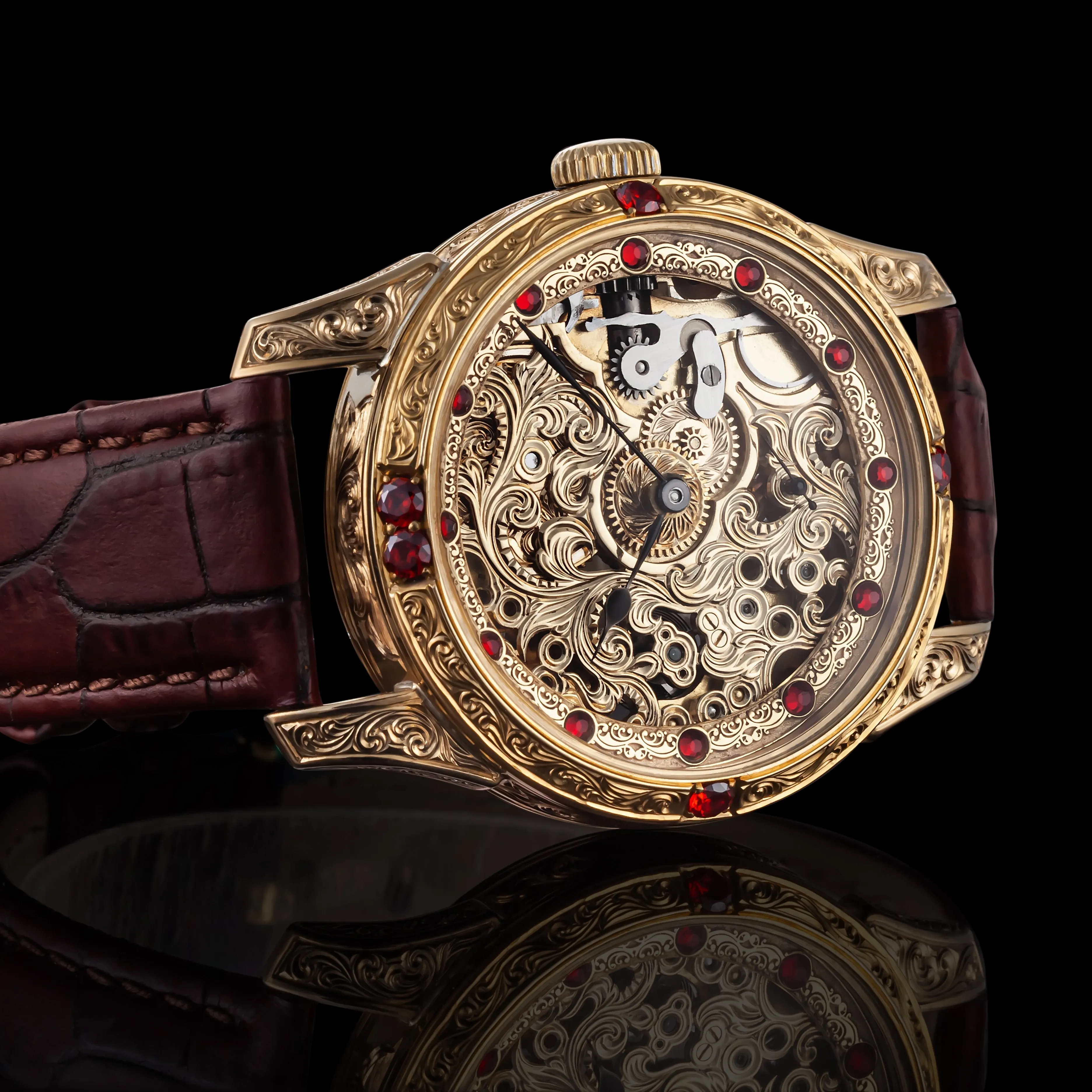 EMPIRE Men's Artisan Wristwatch fits 1920 Swiss Vintage Mechanical Movement