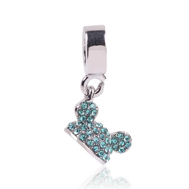 Fashion Perles Jewelry Silver Color Cute Mickey car Mom Bead Bijoux Beads Fit Diy Pandora Charms Bracelet Wholesale diy Beads