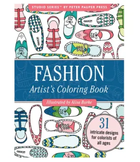 Fashion Portable Artist's Coloring Book