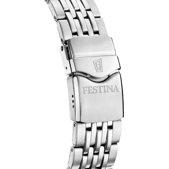Festina Blue Dial Stainless Steel Bracelet Men's Watch F20661/1