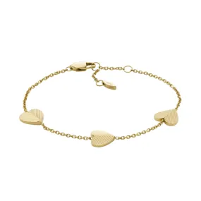 Fossil LINEAR TEXTURE HEART JF04653710