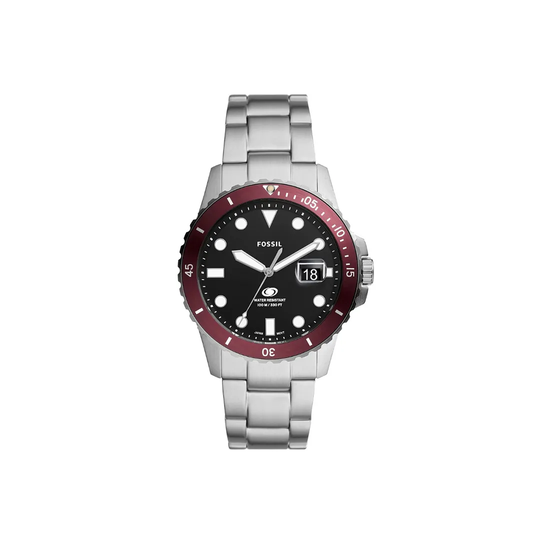 Fossil Silver Stainless Steel Watch, FS6013