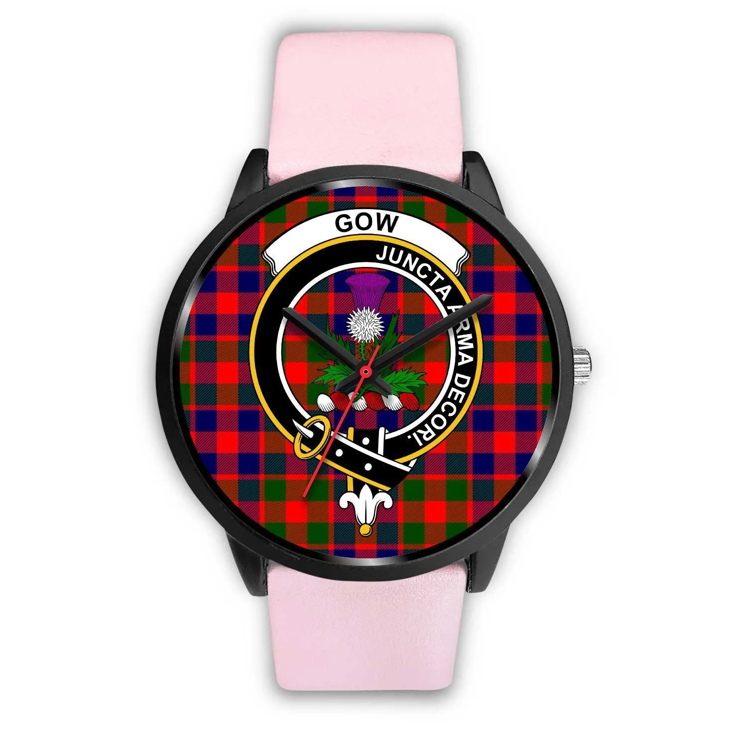 Gow of Skeoch Clan Badge Tartan Black Watch