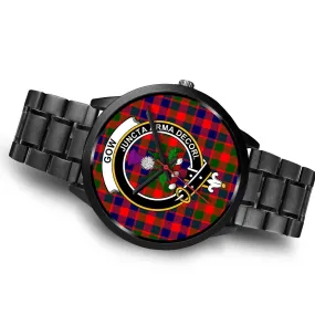 Gow of Skeoch Clan Badge Tartan Black Watch