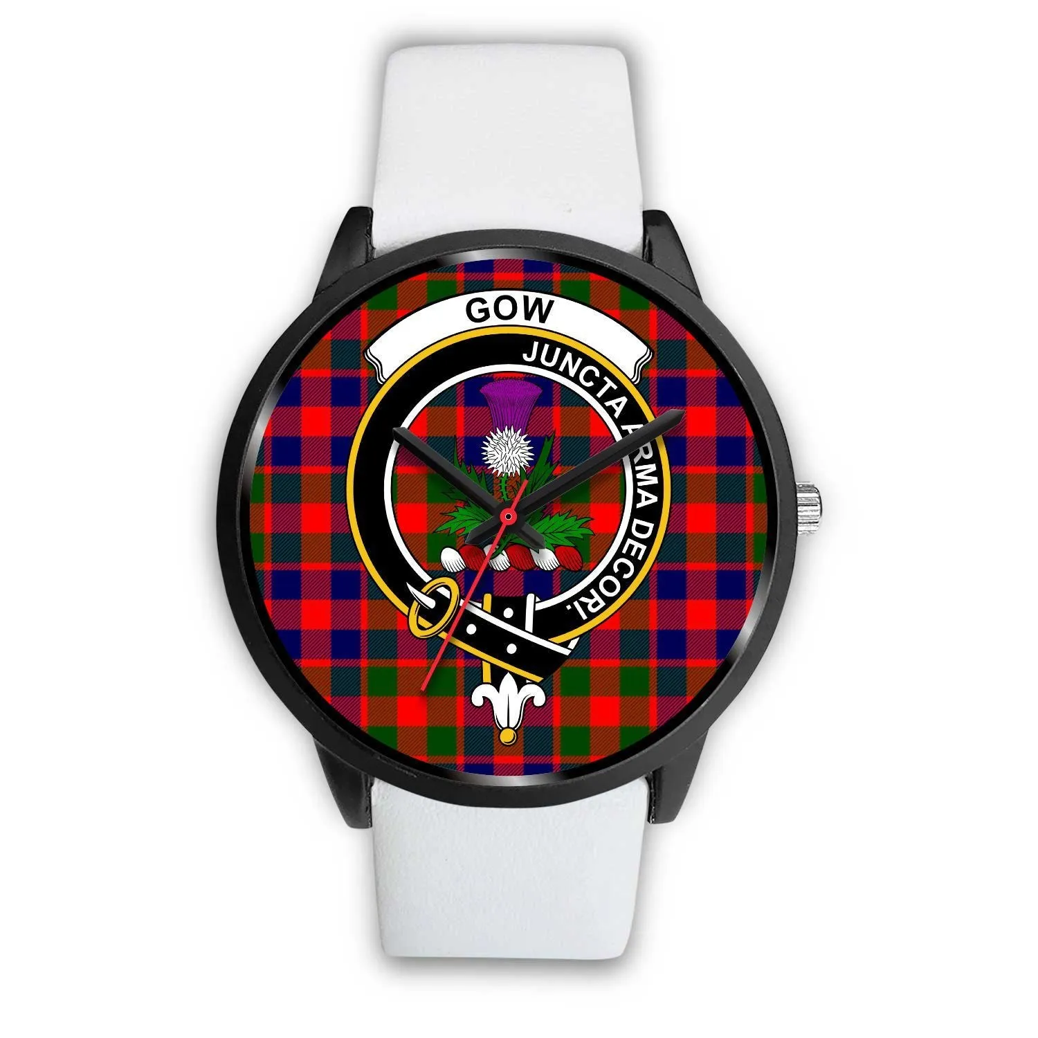 Gow of Skeoch Clan Badge Tartan Black Watch