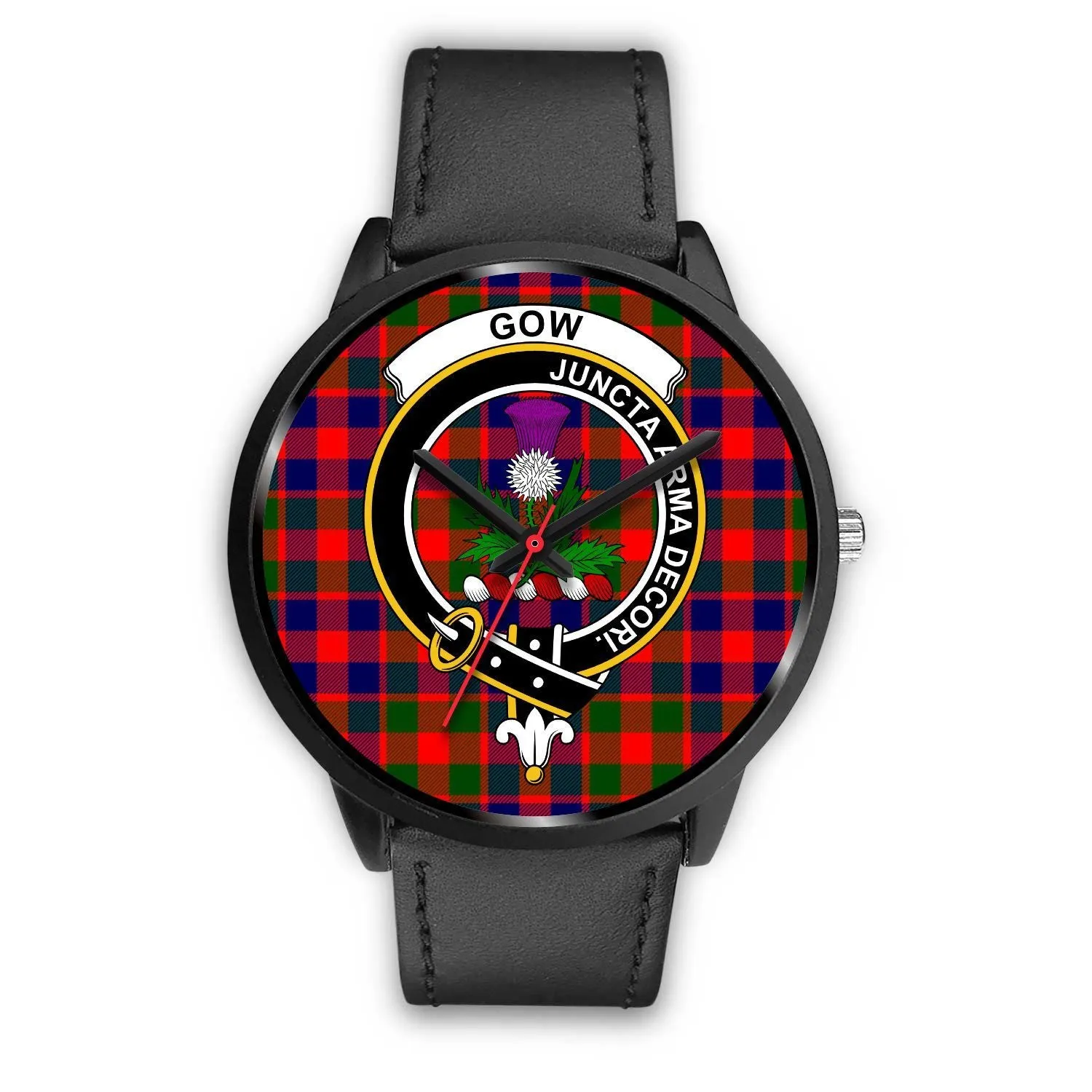 Gow of Skeoch Clan Badge Tartan Black Watch