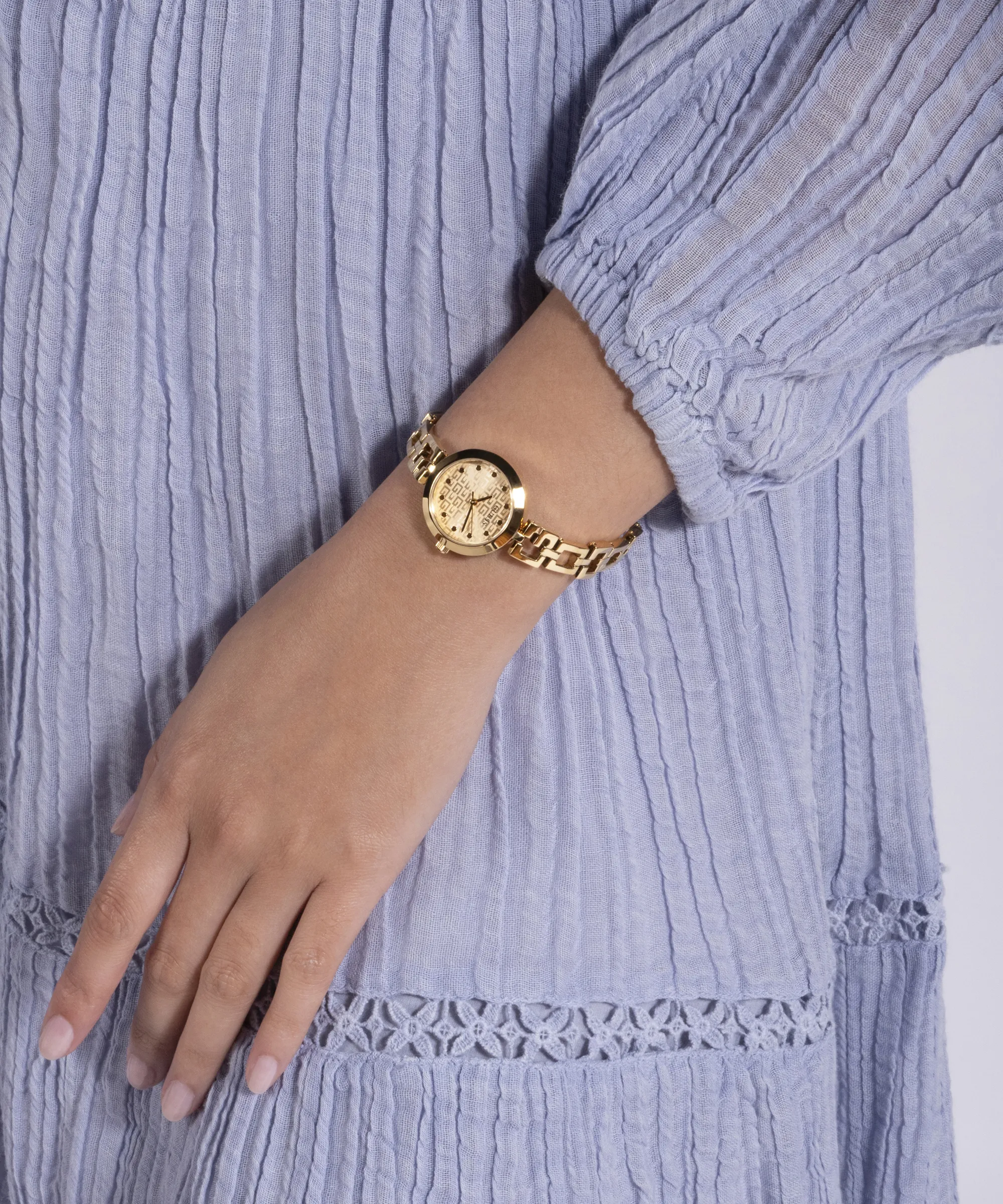 Guess Champagne Dial Women Watch - GW0549L2