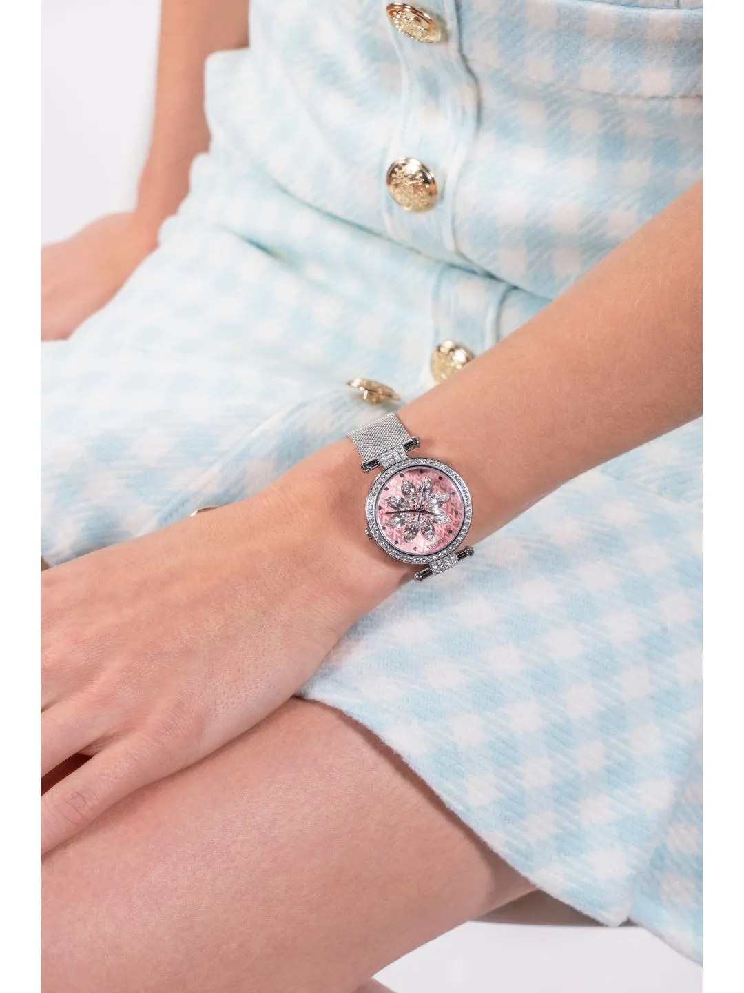 Guess Sparkling Pink Ladies Trend Watch - GW0032L3
