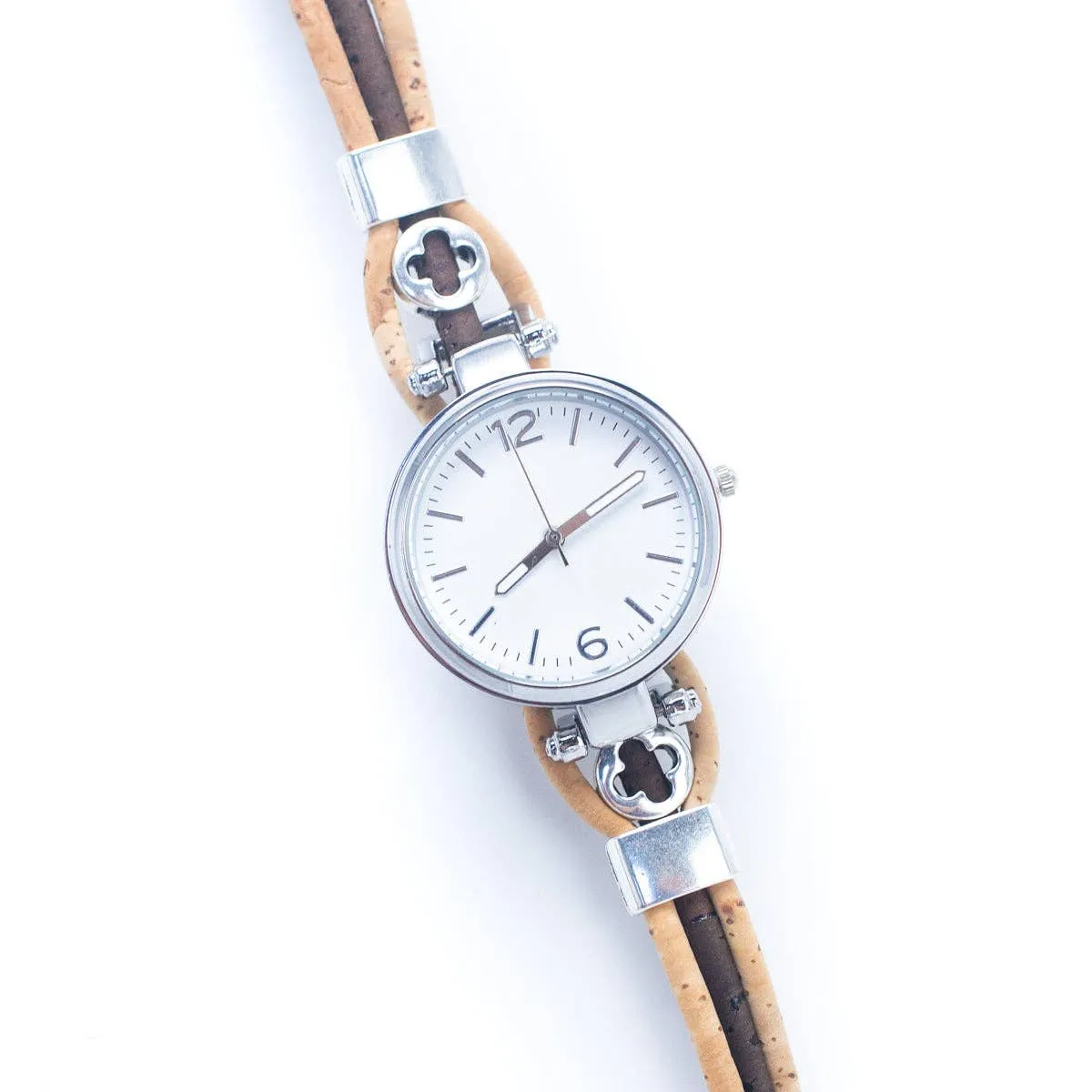 Handmade cork watch for women WA-143-A/B(WITH RANDOM BOX)