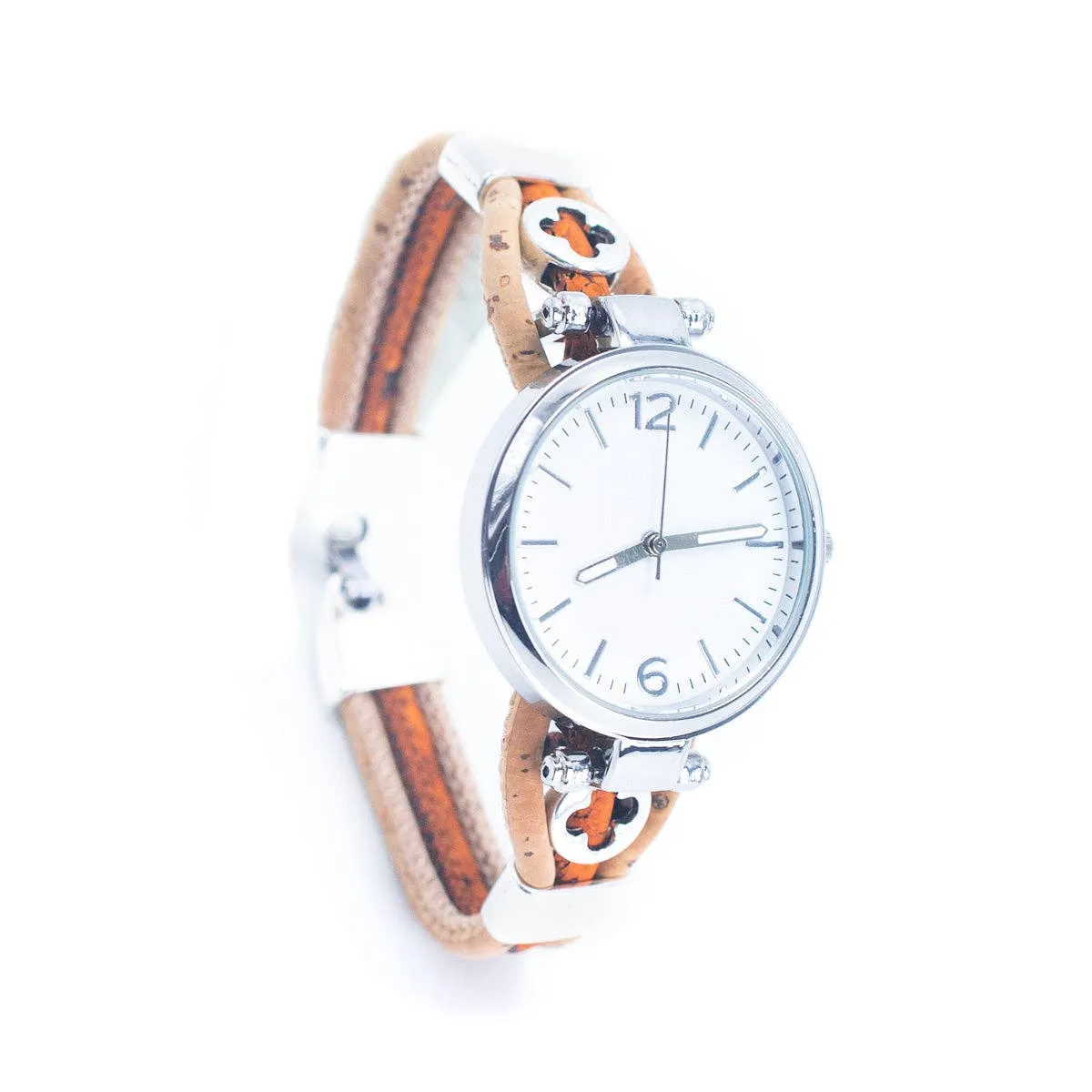 Handmade cork watch for women WA-143-A/B(WITH RANDOM BOX)