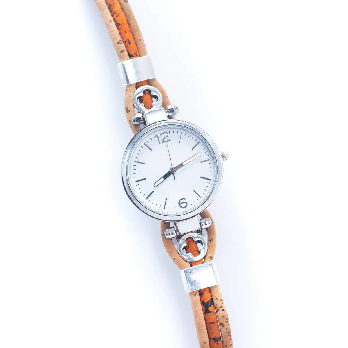 Handmade cork watch for women WA-143-A/B(WITH RANDOM BOX)