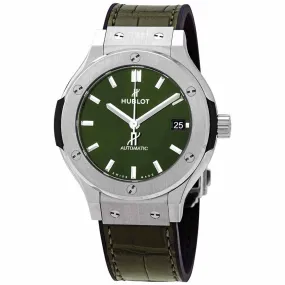 Hublot Classic Fusion Automatic Green Dial Men's Watch 565.NX.8970.LR