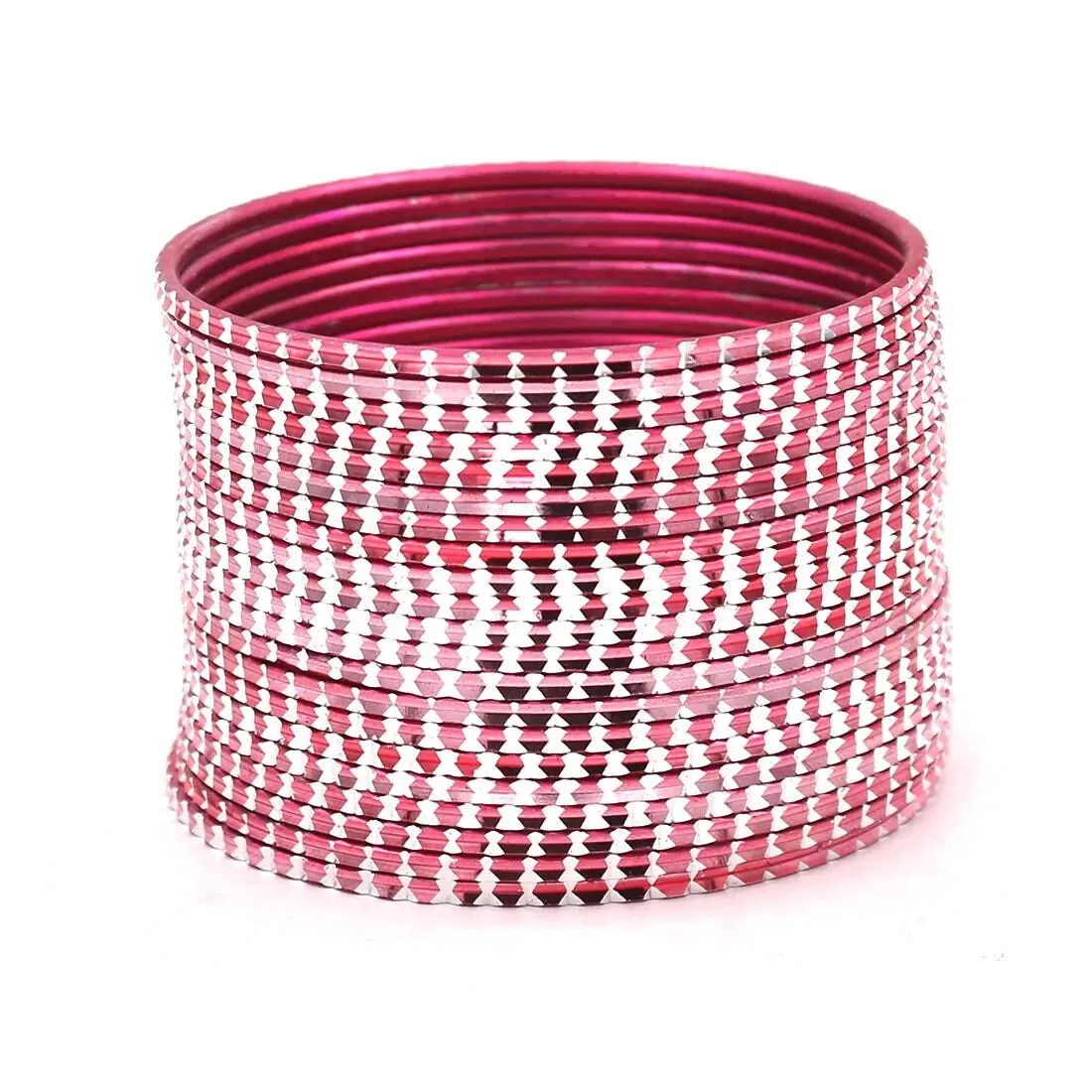 Indian Bangles, 24 Shining Bangles Set with Cutting design, Indian Jewelry, Bridal Bangles for Women, Indian Bangles, Bollywood Jewelry