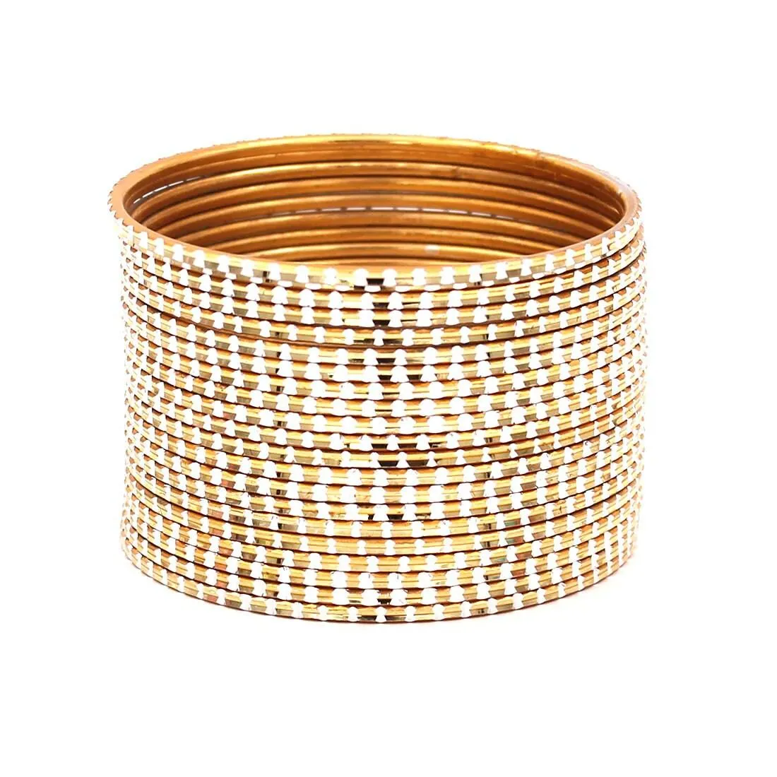 Indian Bangles, 24 Shining Bangles Set with Cutting design, Indian Jewelry, Bridal Bangles for Women, Indian Bangles, Bollywood Jewelry