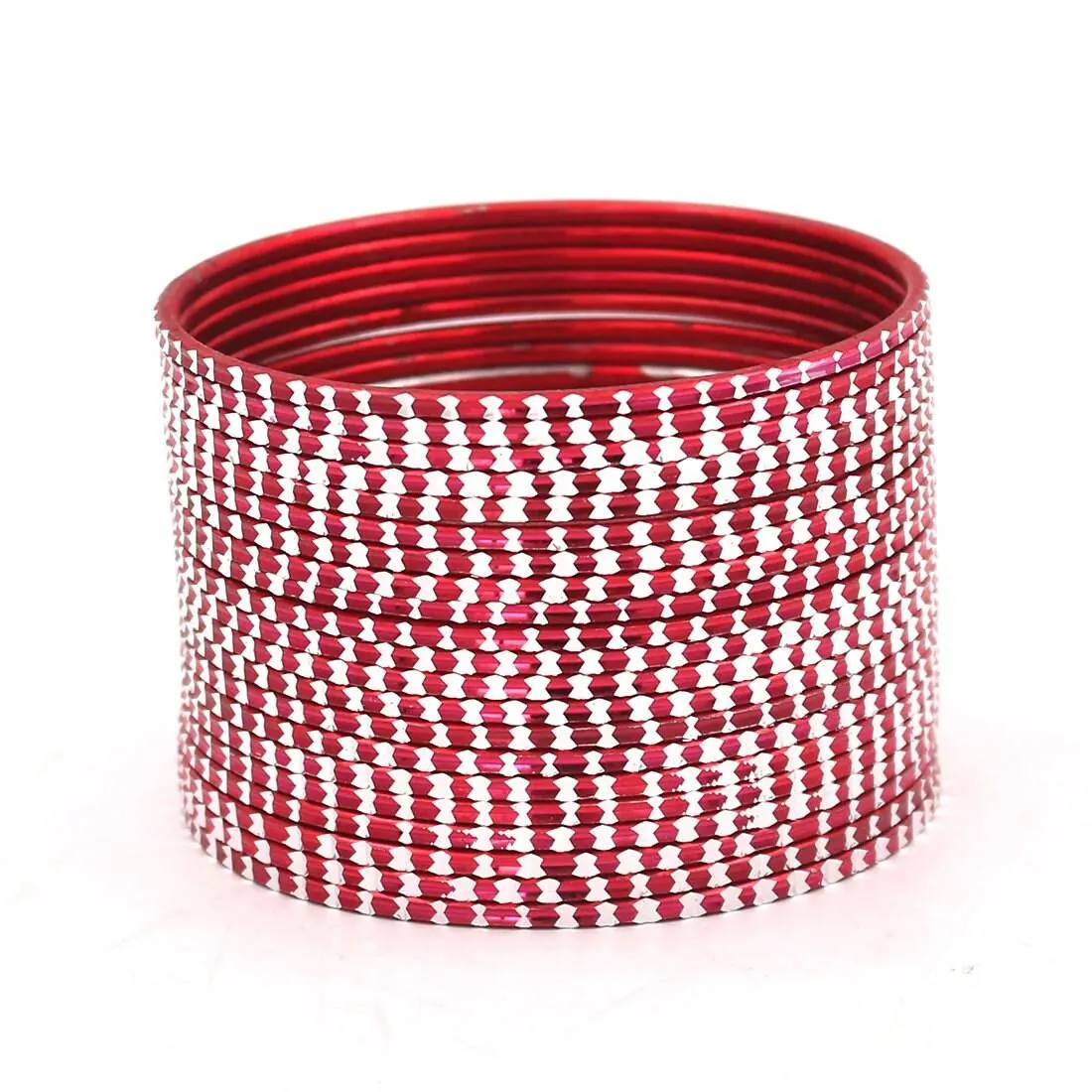 Indian Bangles, 24 Shining Bangles Set with Cutting design, Indian Jewelry, Bridal Bangles for Women, Indian Bangles, Bollywood Jewelry