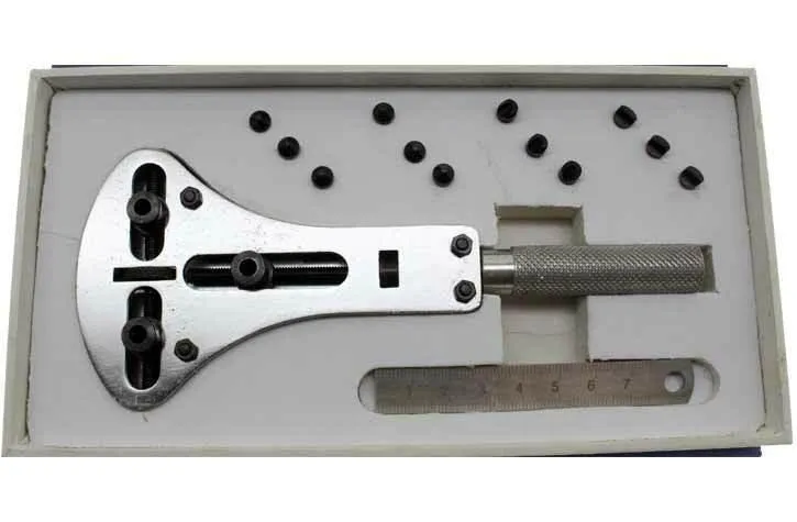 Jumbo 2 3/16 inch Watch Case Opener - 13pc - Folding Case
