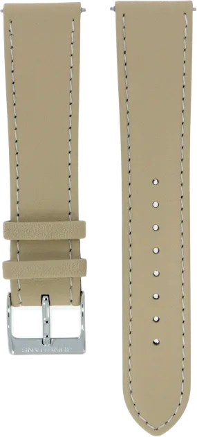 Junghans Beige Leather Strap 20mm 420506433