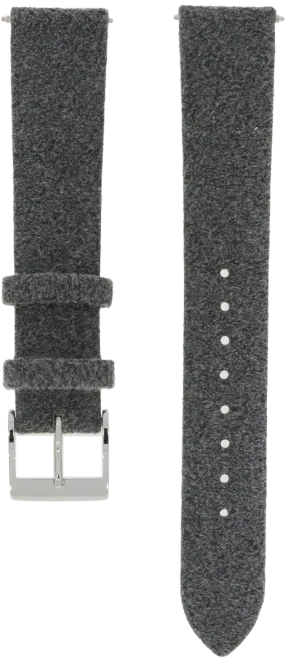 Junghans Grey Felt and Leather Strap 17mm 420506254