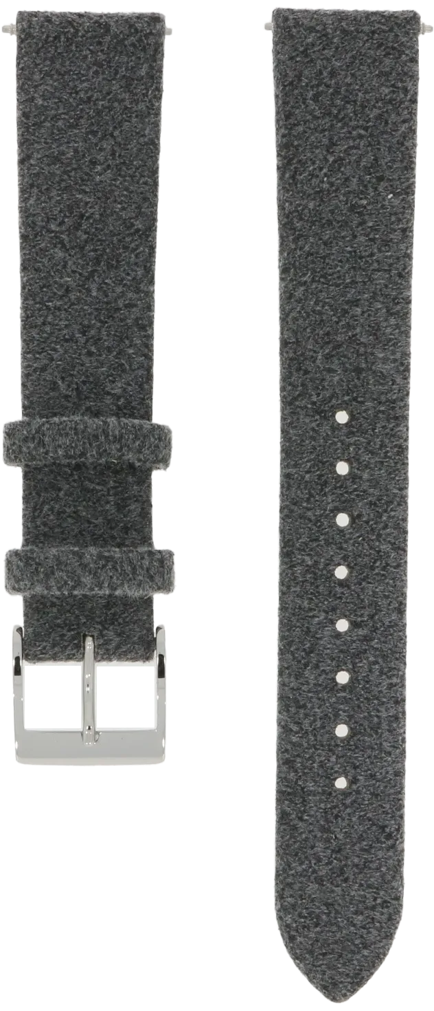 Junghans Grey Felt and Leather Strap 17mm 420506254