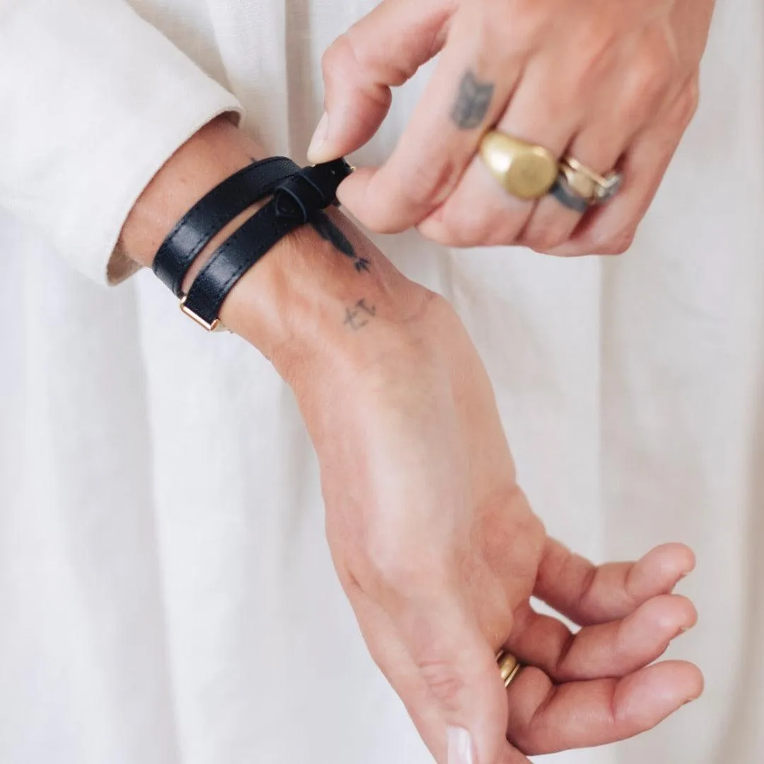 Kimsey Double Wrap Strap: Black