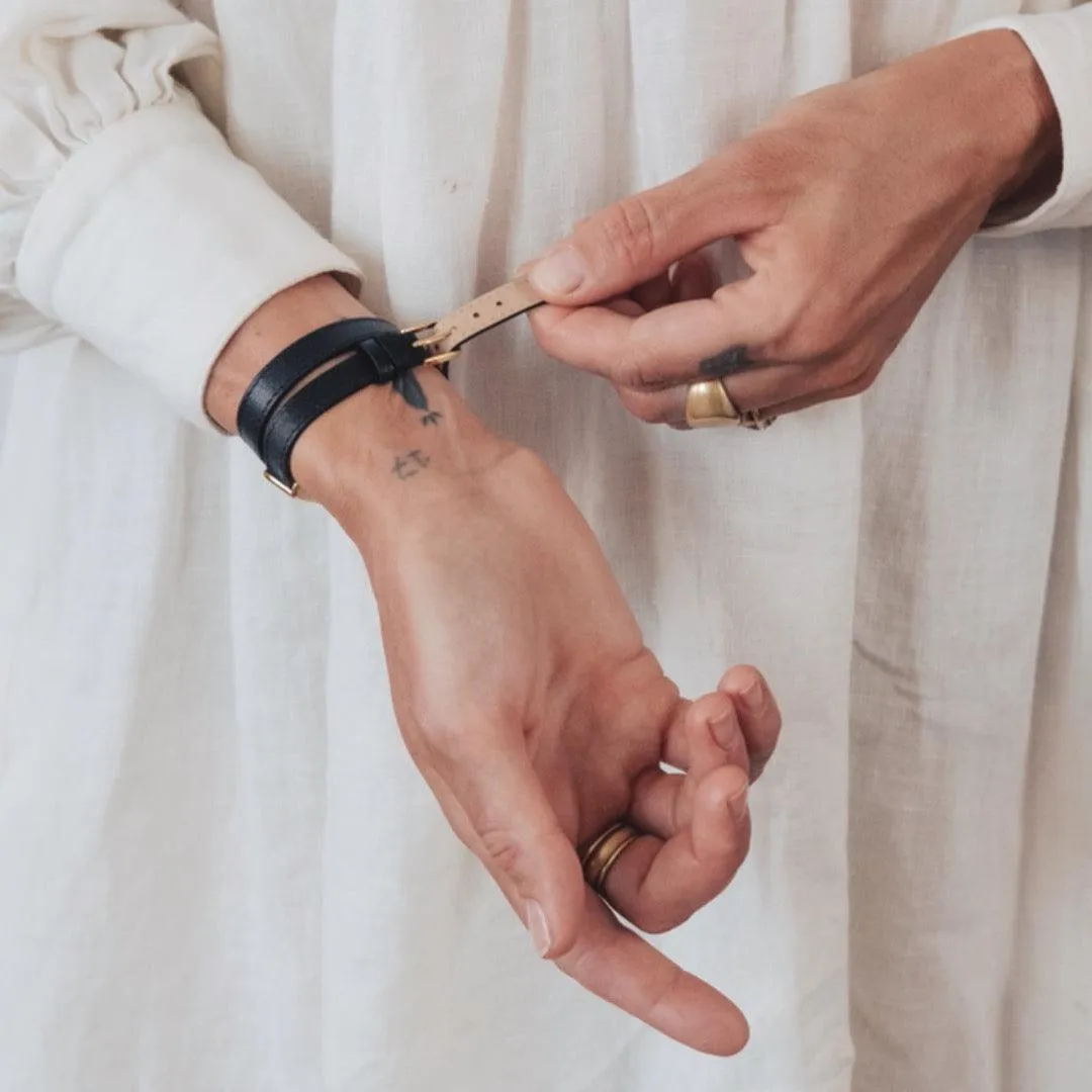 Kimsey Double Wrap Strap: Black