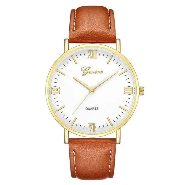 Large Dial Military Quartz Watch