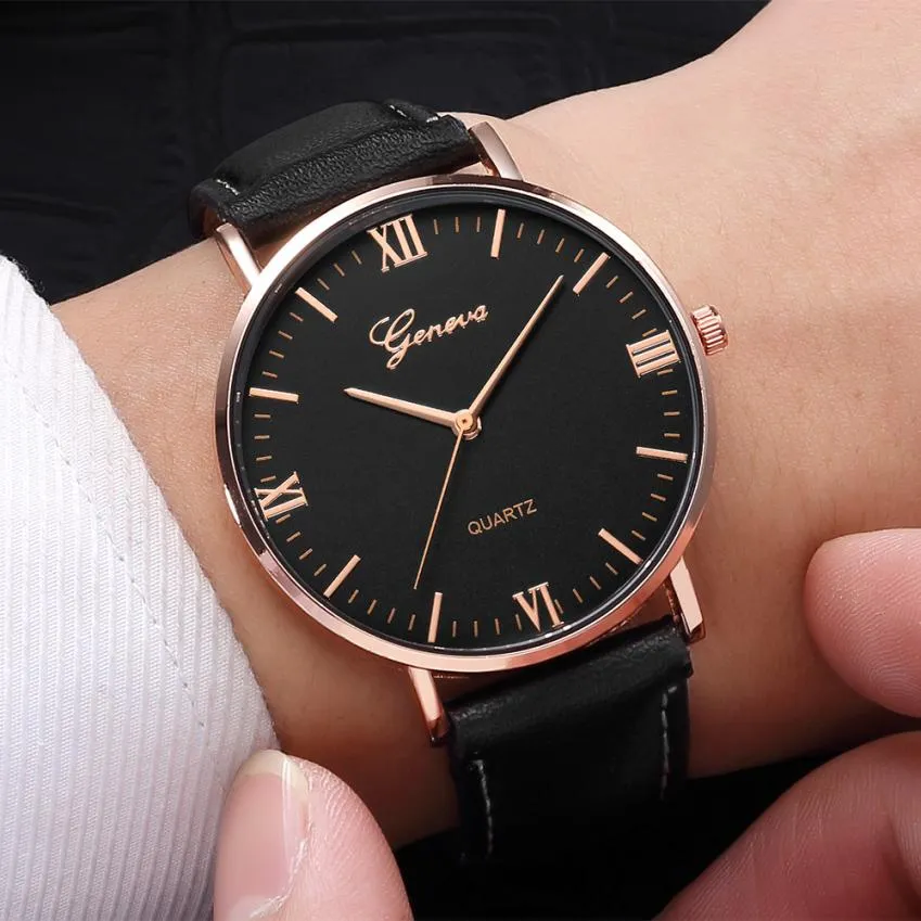 Large Dial Military Quartz Watch