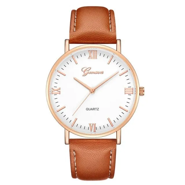 Large Dial Military Quartz Watch