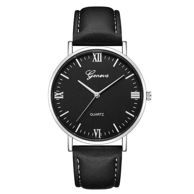 Large Dial Military Quartz Watch