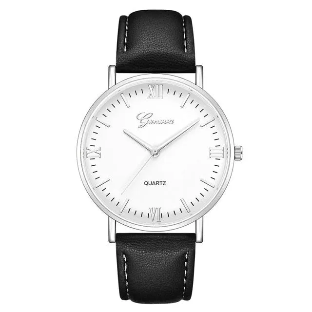 Large Dial Military Quartz Watch