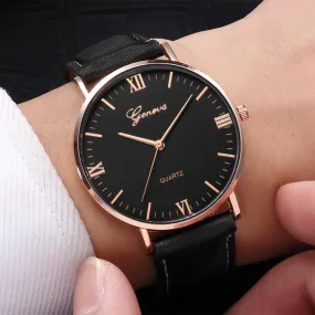 Large Dial Military Quartz Watch