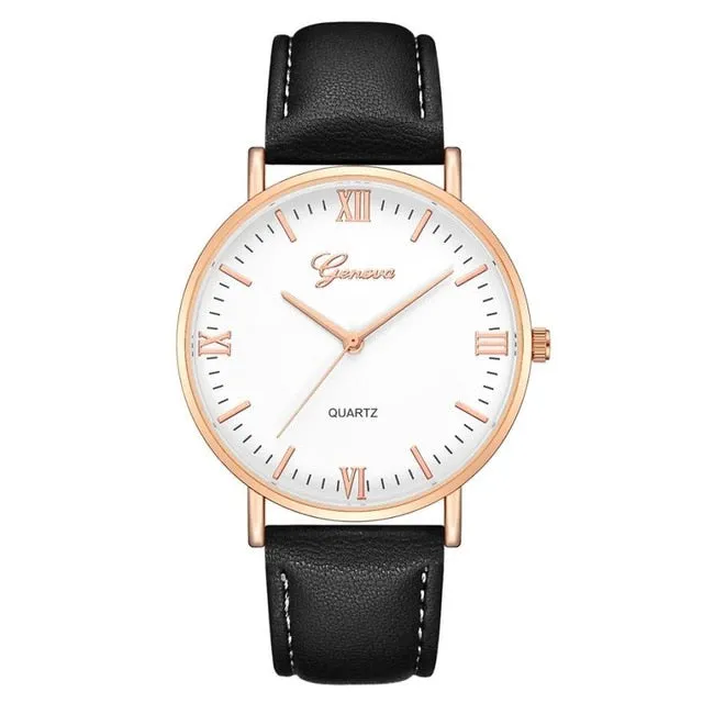 Large Dial Military Quartz Watch