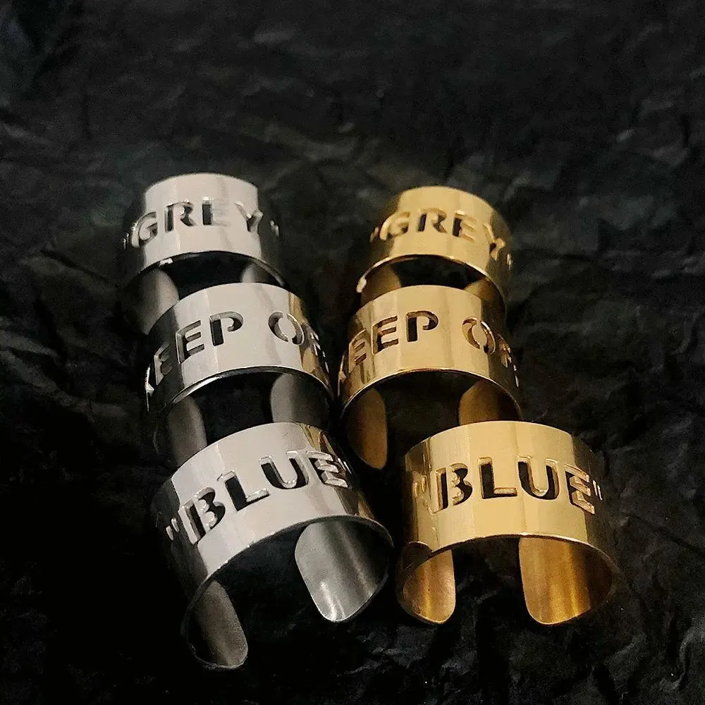 Letter Design Ring