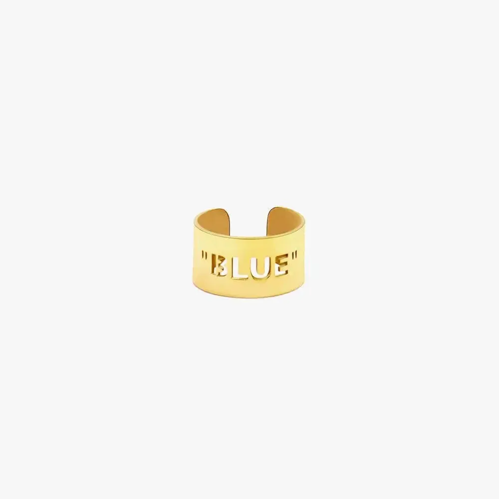 Letter Design Ring