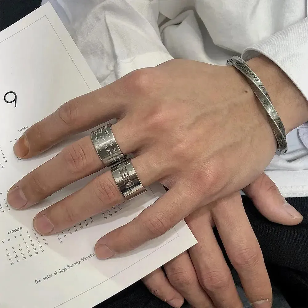 Letters Design Ring