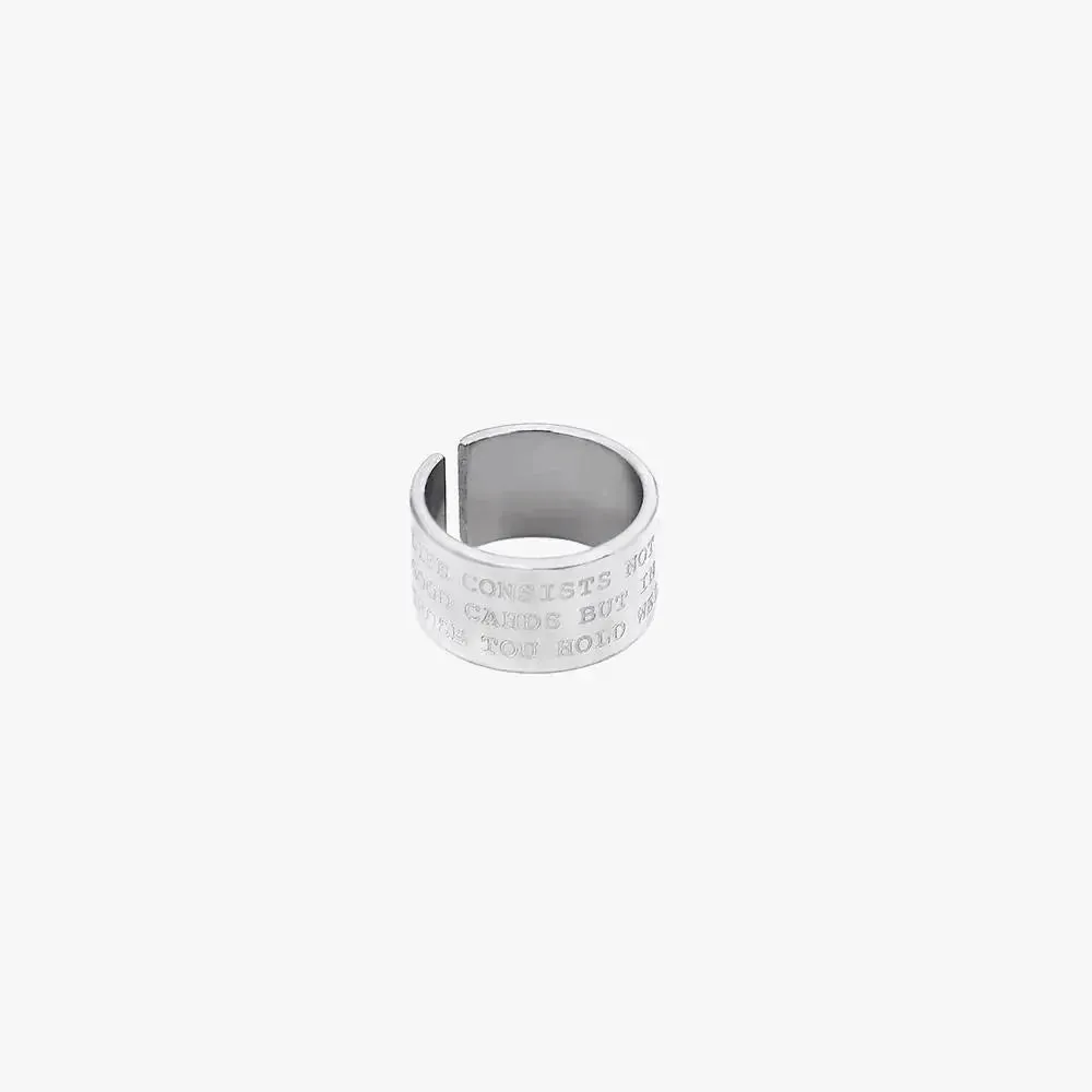 Letters Design Ring